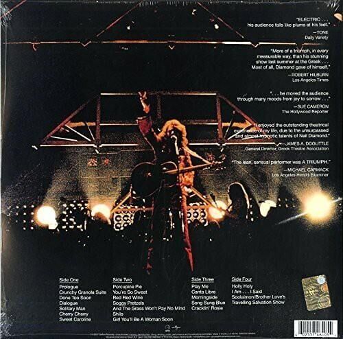 Neil Diamond – Hot August Night 2'li Plak