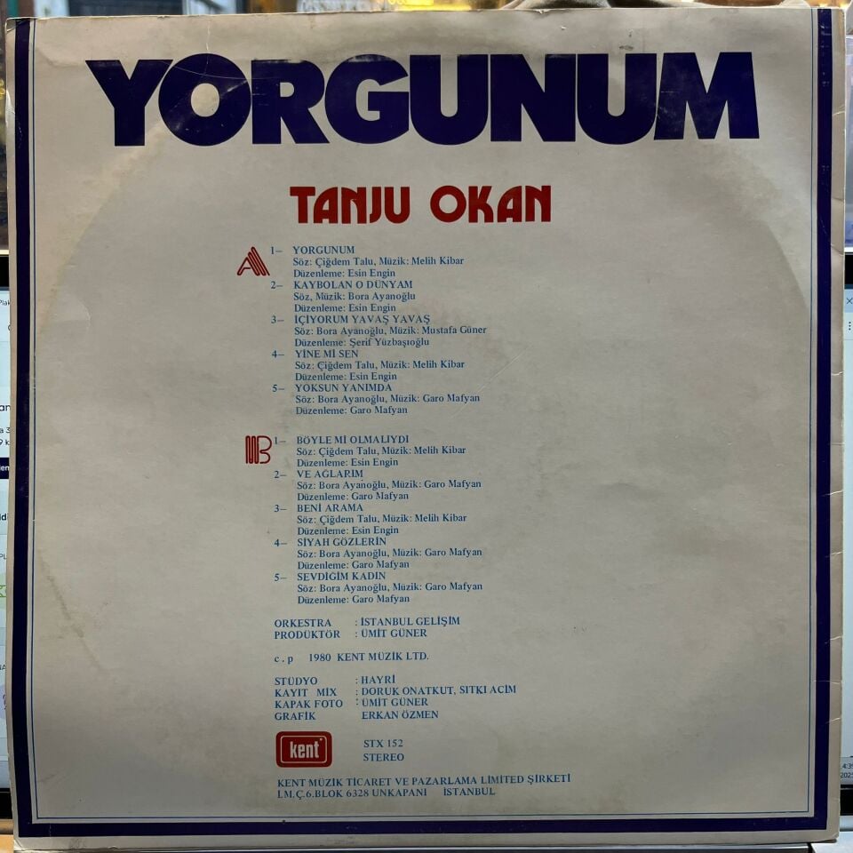 Tanju Okan – Yorgunum
