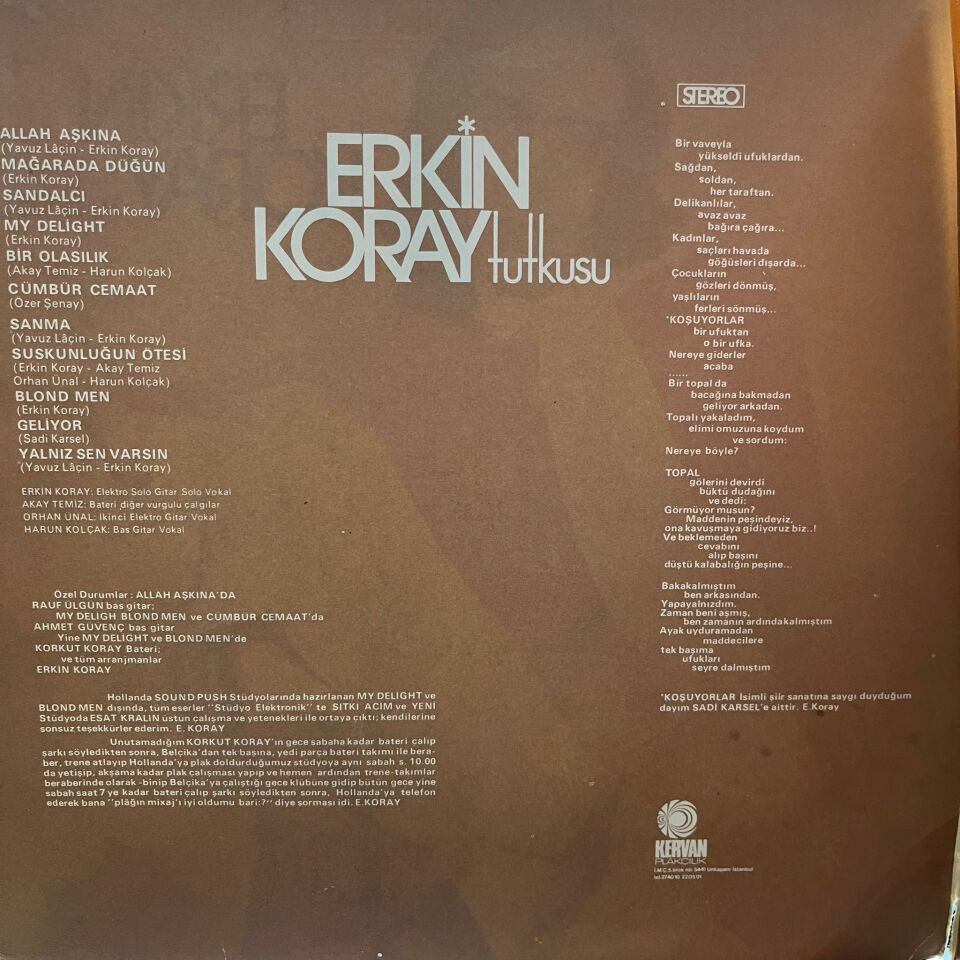 Erkin Koray – Tutkusu