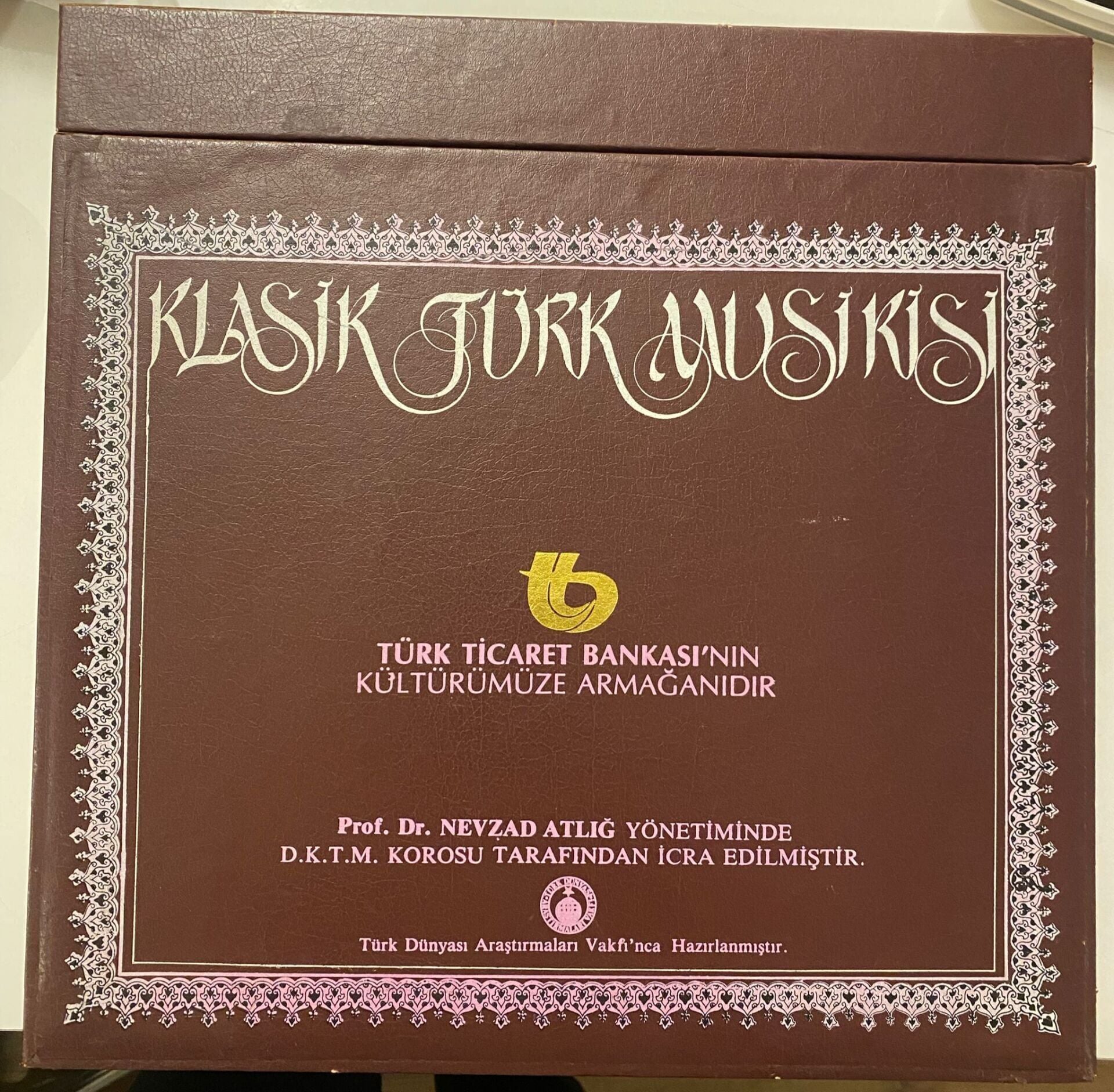 KLASİK TÜRK MUSİKİSİ - TÜRK DÜNYASI ARAŞTIRMALARI VAKFI 6'LI PLAK