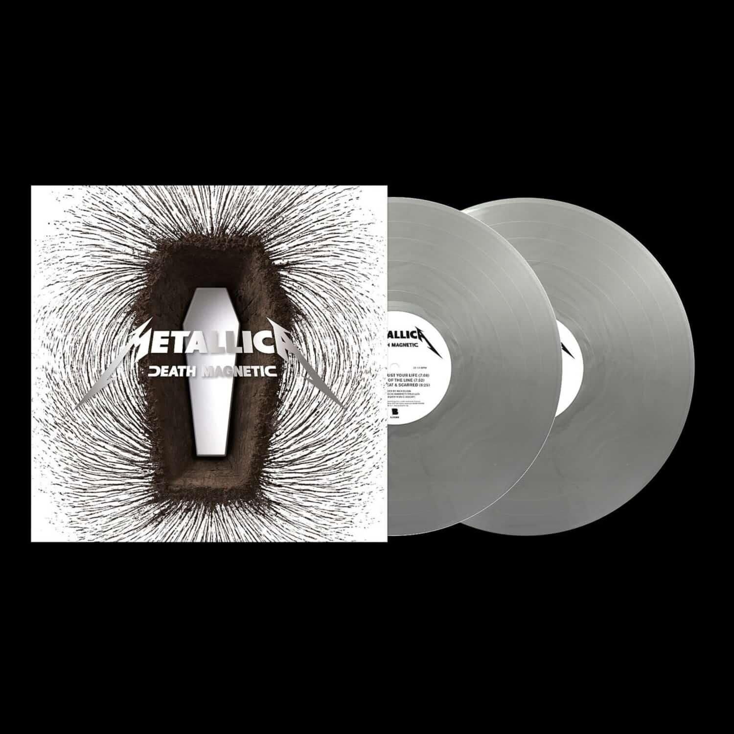 Metallica - Death Magnetic Silver 2'li Plak