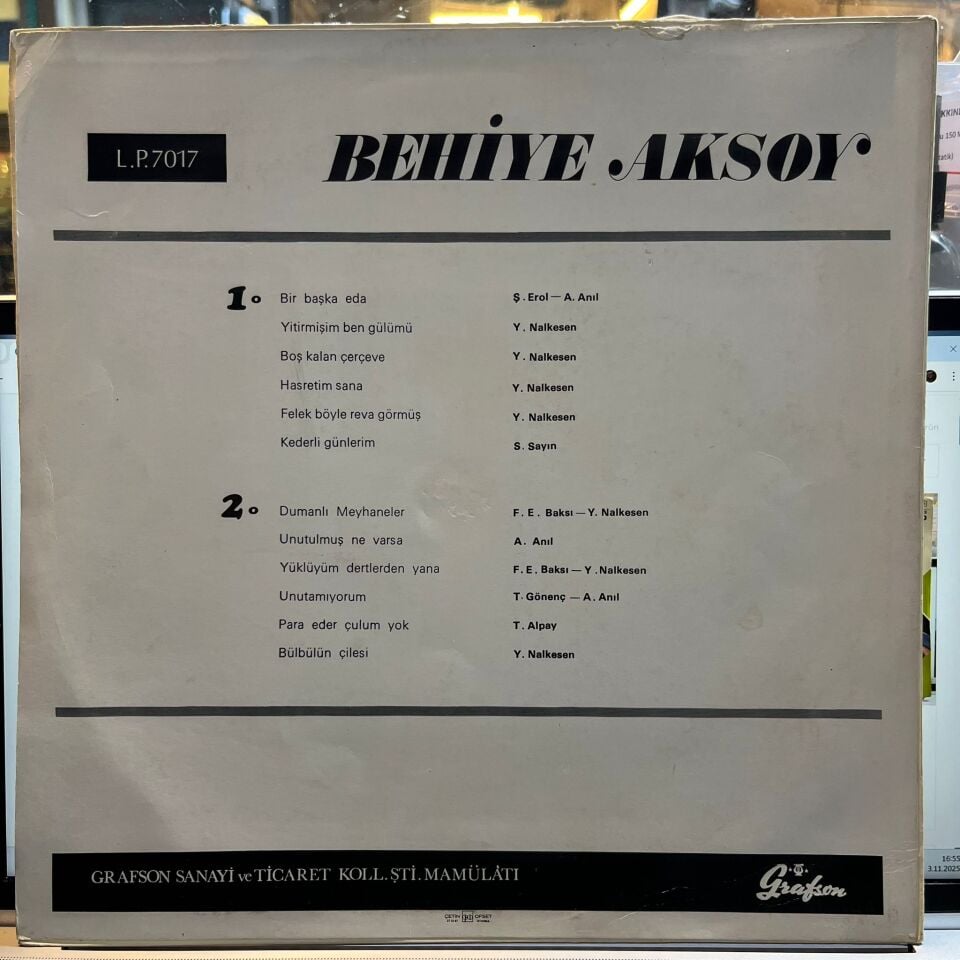 Behiye Aksoy – Behiye Aksoy