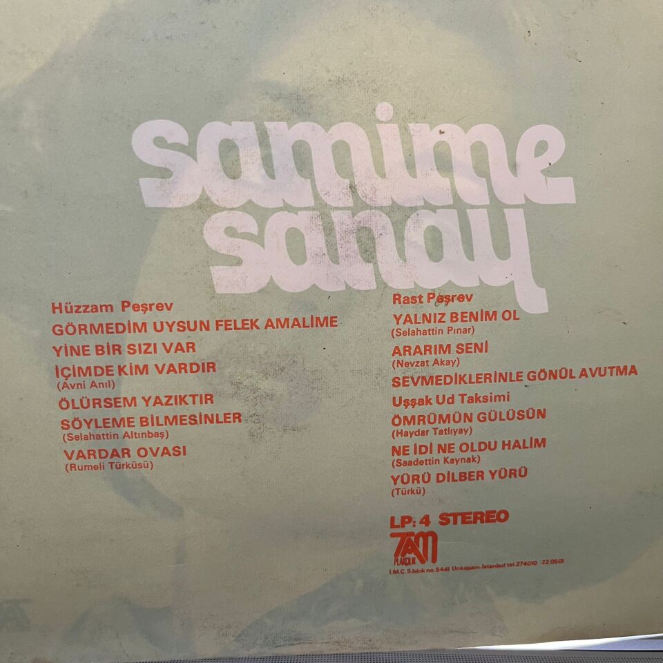 Samime Sanay – Samime Sanay
