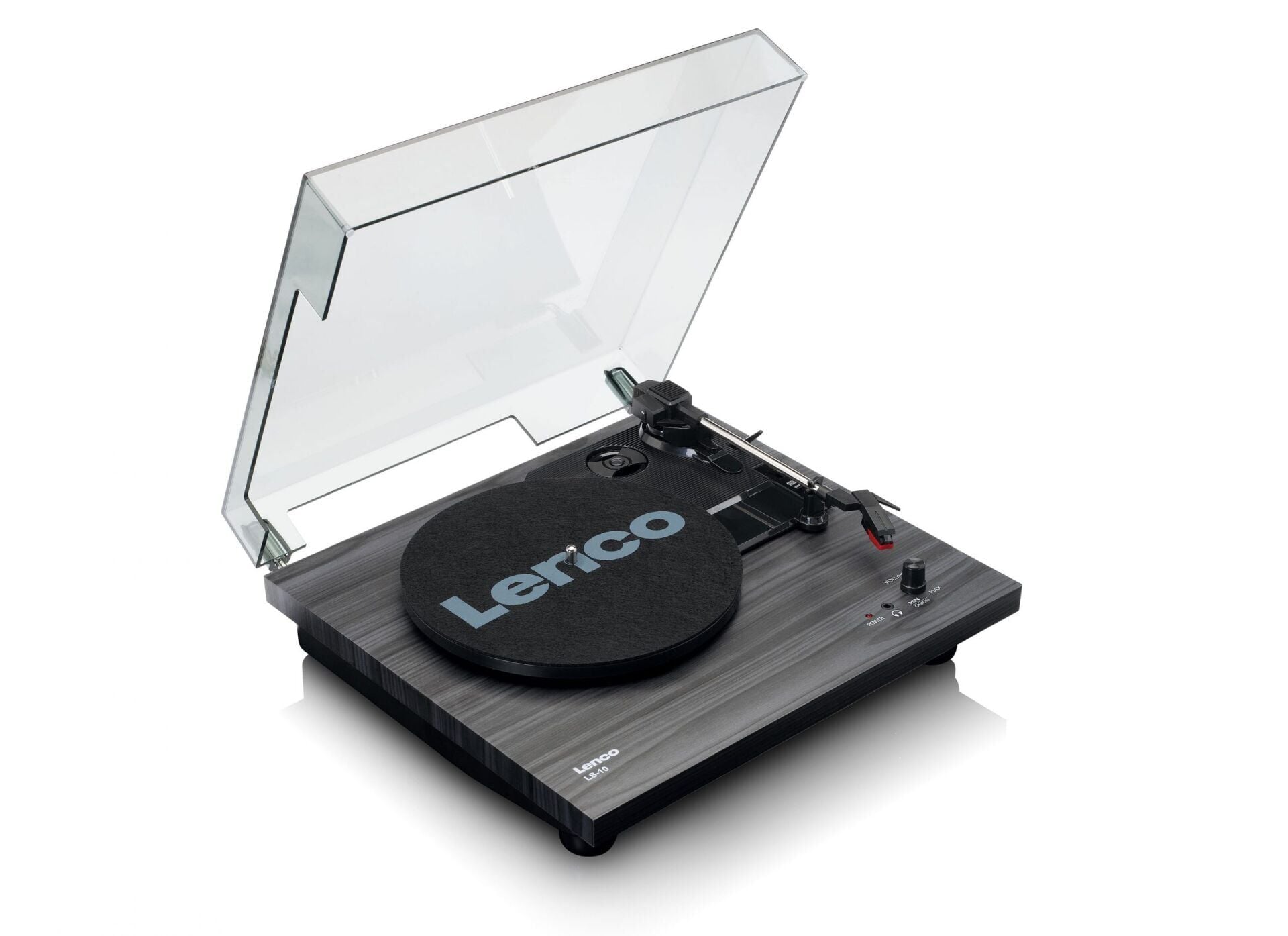 Lenco LS-10 BK Siyah Ahşap Pikap