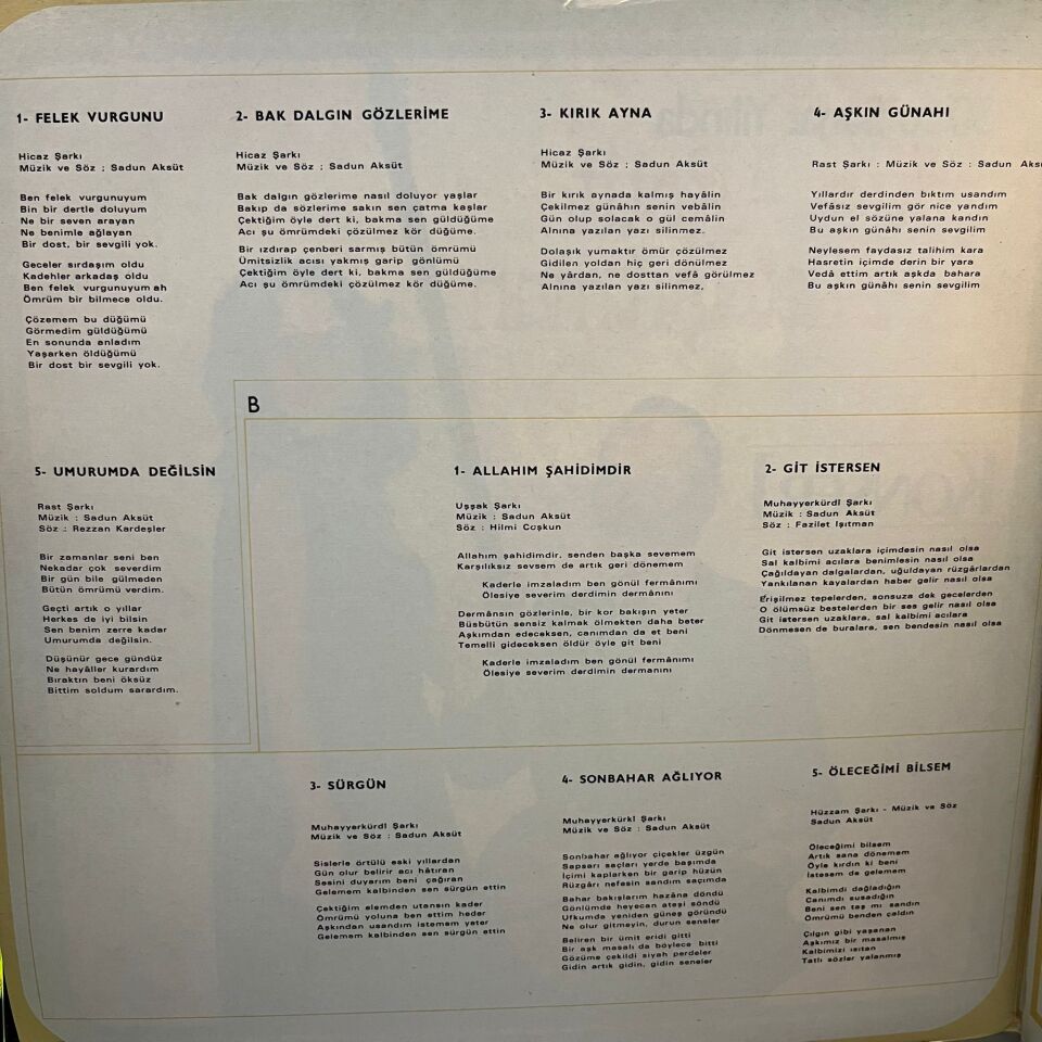 Sadun Aksüt, Fazilet Işıtman – Konser 1