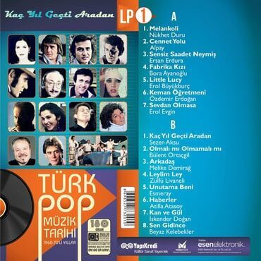 Türk Pop Müzik Tarihi 60-70'li Yıllar 1 Plak