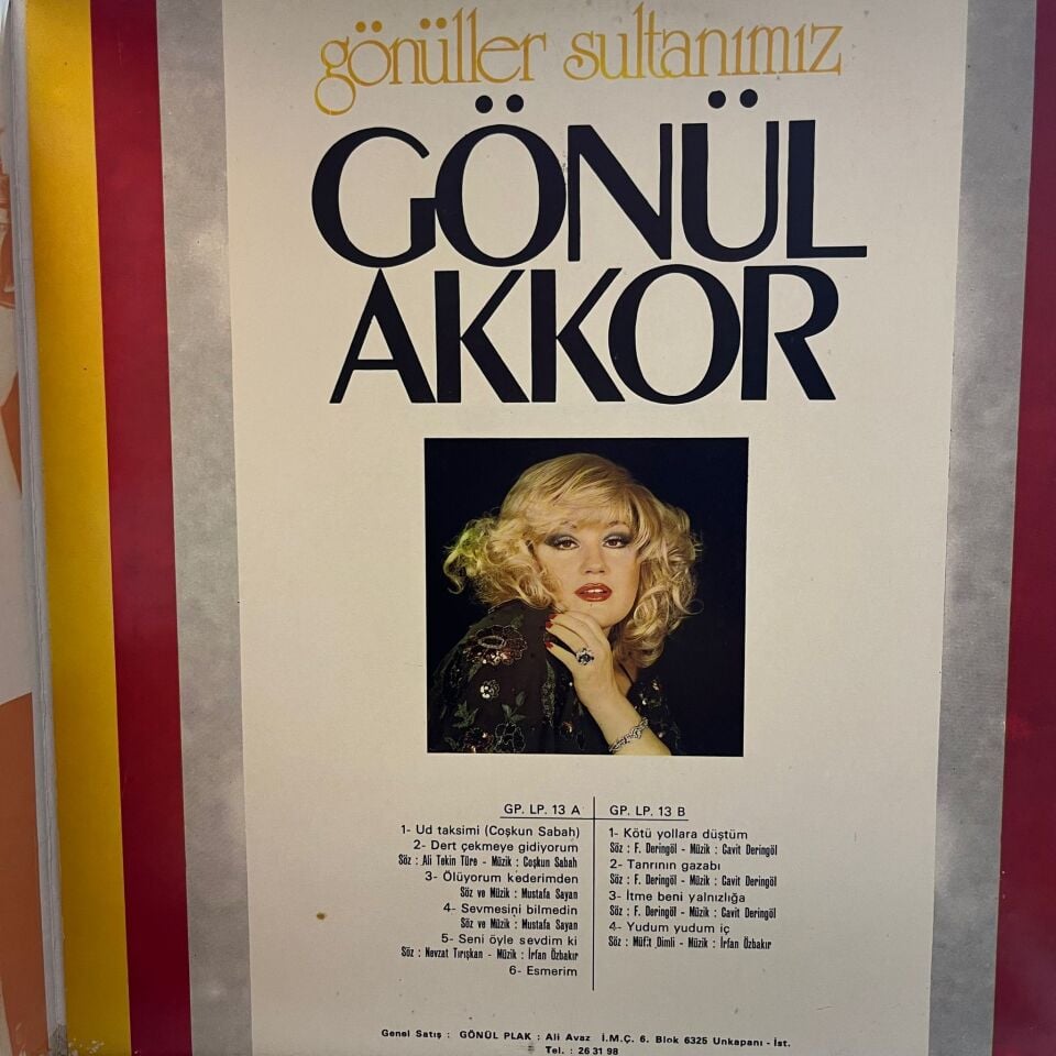 Gönül Akkor – Gönül Akkor 1979-1 (Gönüller Sultanımız)