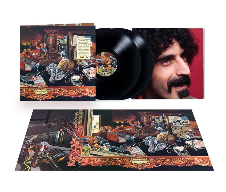 Frank Zappa - Over-Nite Sensation 2'li Plak