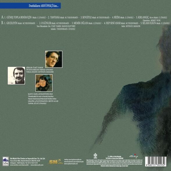 Zülfü Livaneli ve Mikis Theodorakis - Güneş Topla Benim İçin Plak