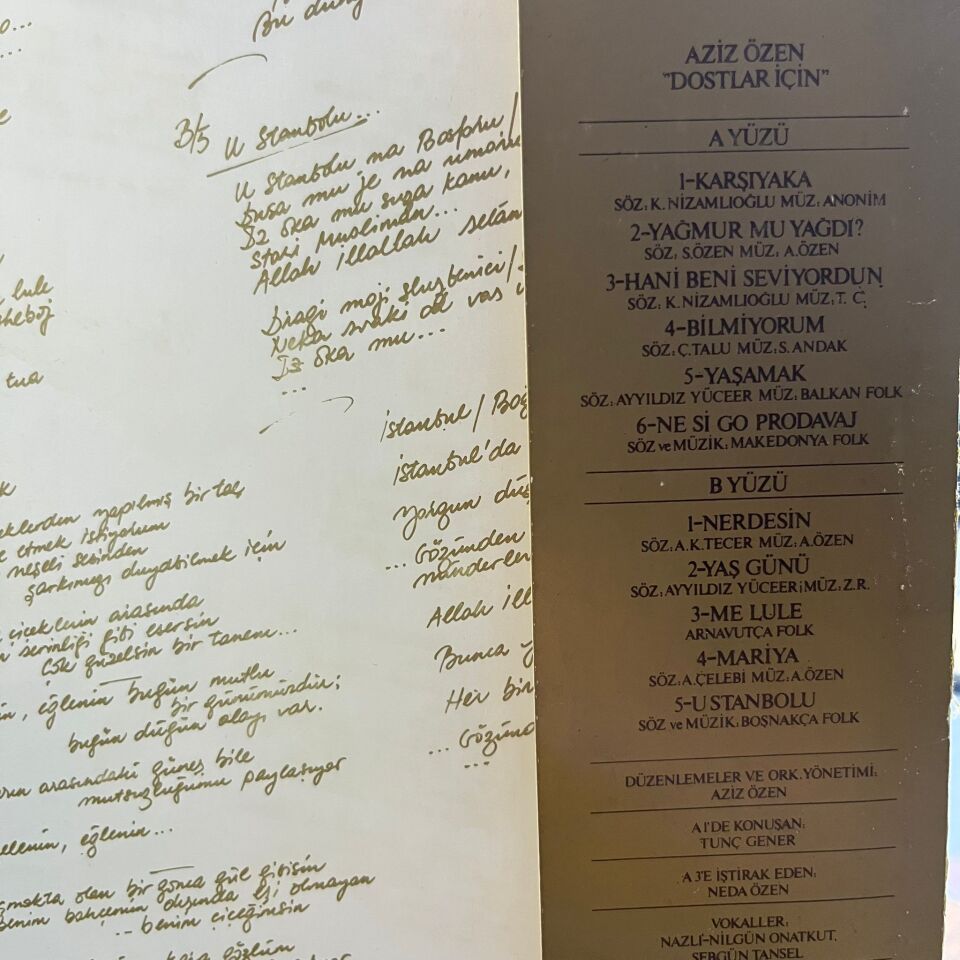 Aziz Özen – Dostlar İçin