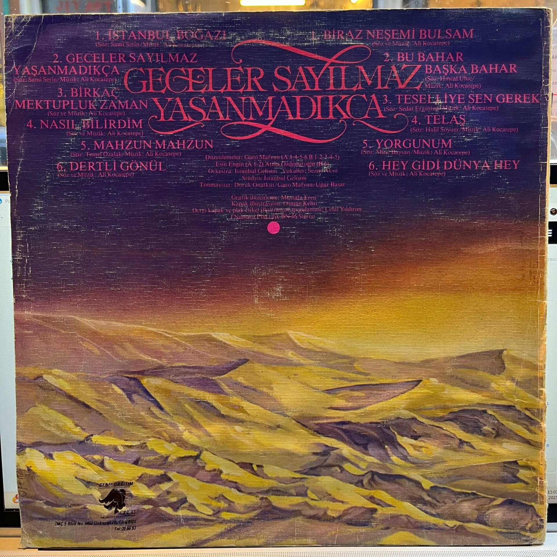 Ali Kocatepe – Geceler Sayılmaz Yaşanmadıkça