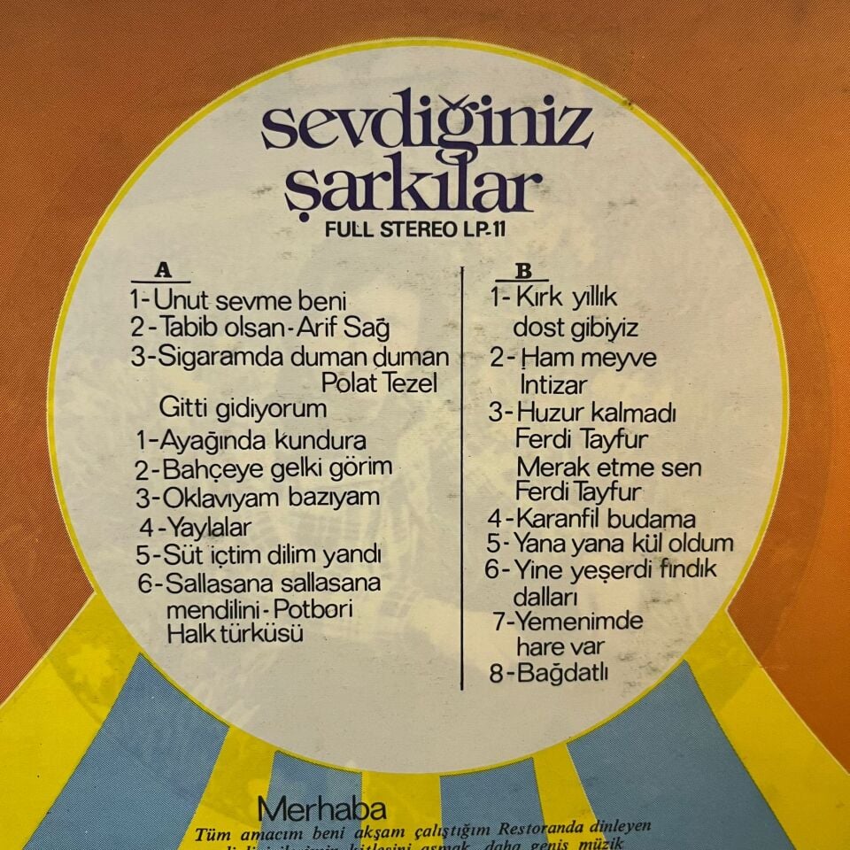 Atilla Yelken – Sevdiginiz Sarkilar