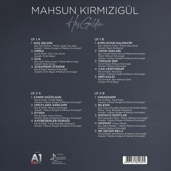 Mahsun Kırmızıgül - Hoş Geldin 2'li Plak