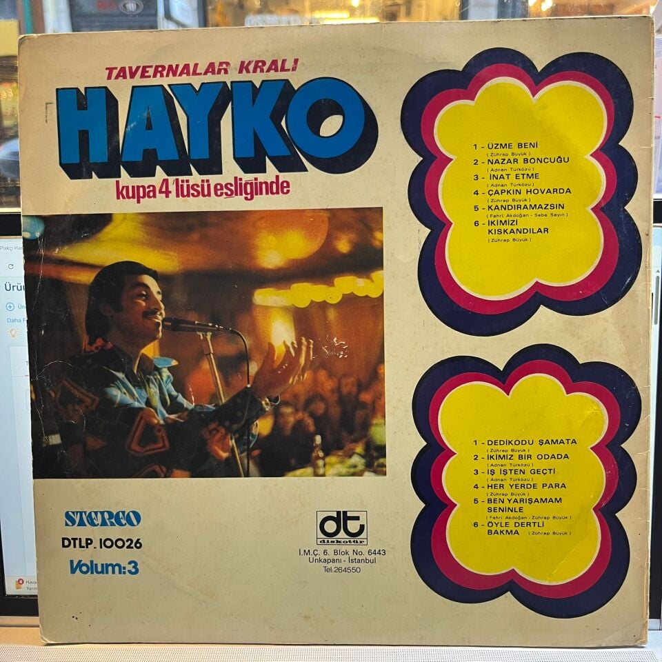Hayko (2), Kupa Dörtlüsü – Tavernalar Krali Kupa 4'lüsü Eşliğinde Volum 3