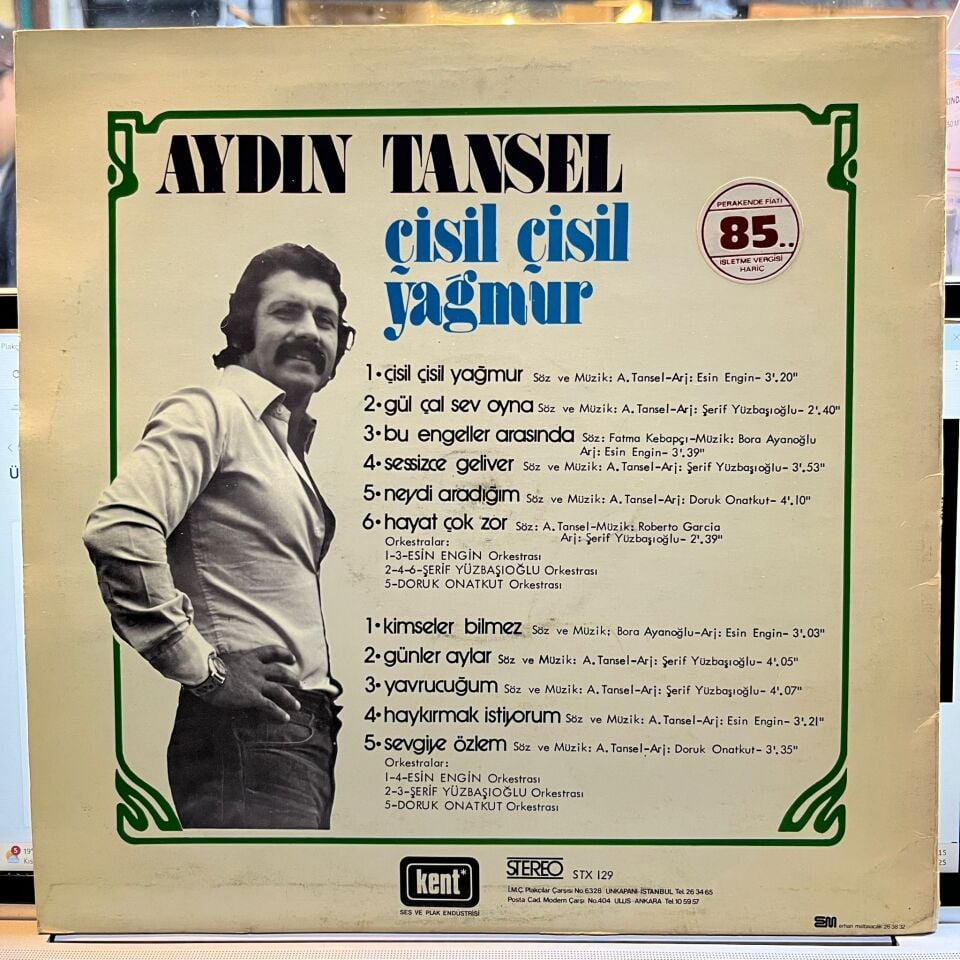 Aydın Tansel – Çisil Çisil Yağmur