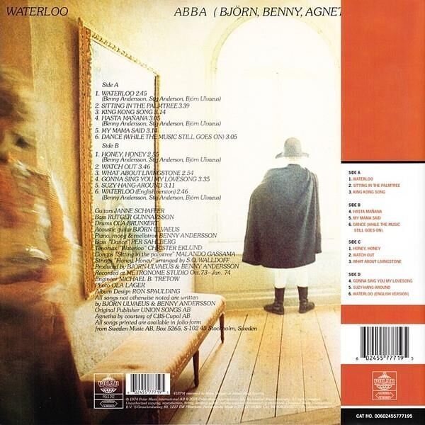 ABBA - Waterloo [50th Anniversary] 2'li Plak