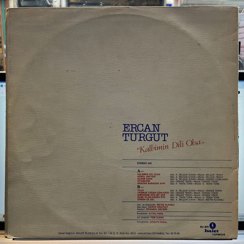 Ercan Turgut – Kalbimin Dili Olsa