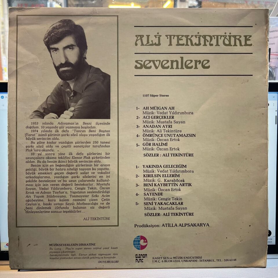 Ali Tekintüre – Sevenlere