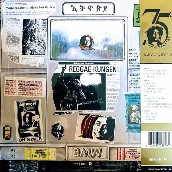 Bob Marley & The Wailers - Babylon By Bus 2'li Plak