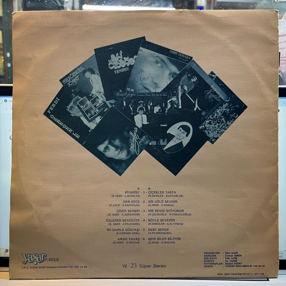 Ferdi Özbeğen –Piyanist