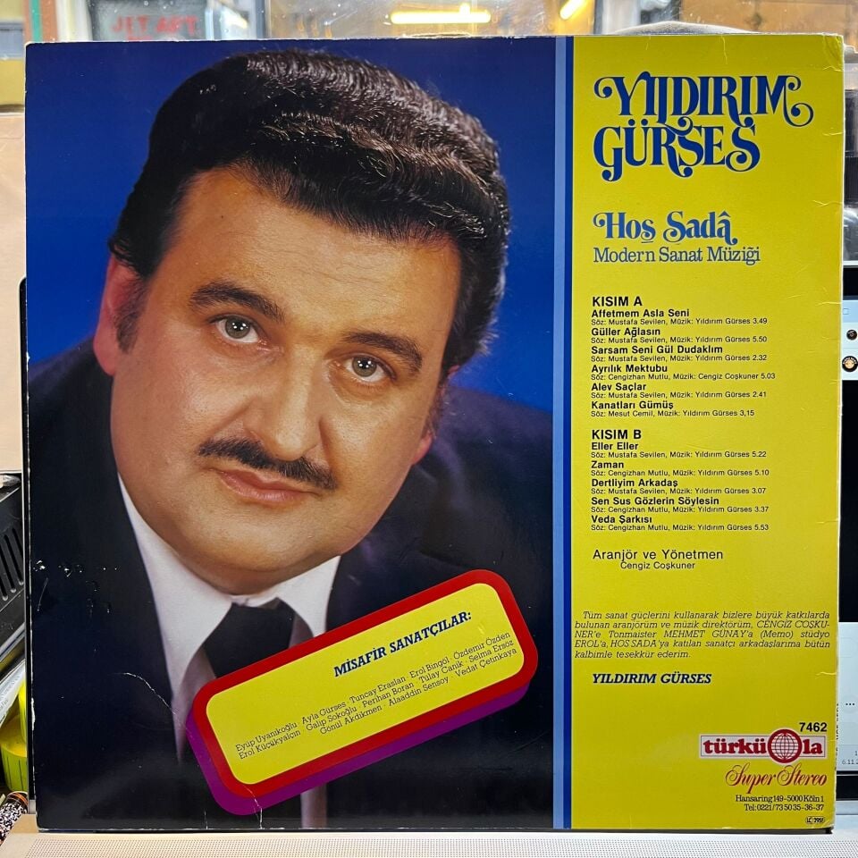 Yıldırım Gürses – Hoş Sada