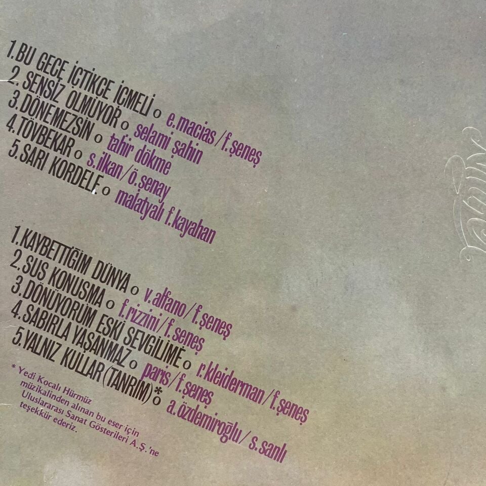 Nilüfer – Nilüfer '80