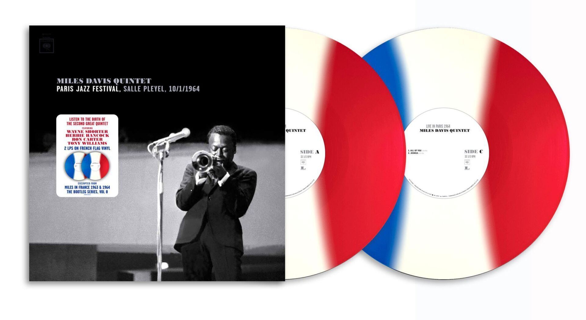 Miles Davis - Paris Jazz Festival 2'li Renkli Plak