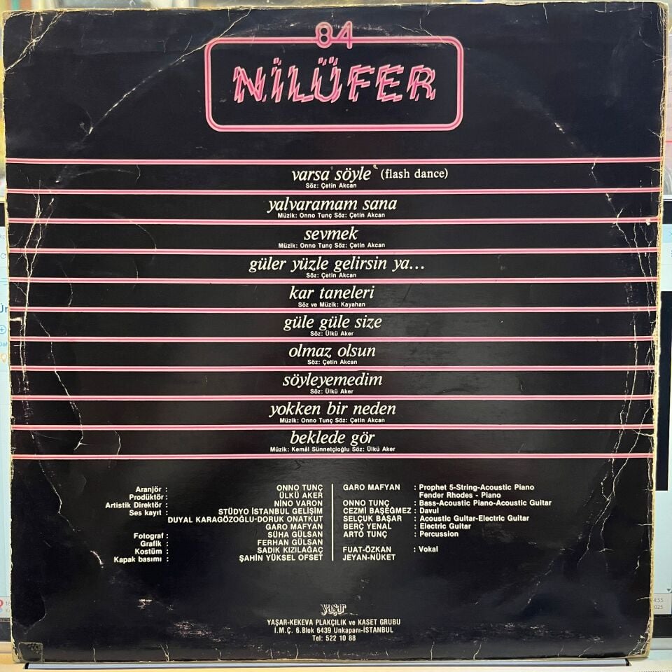 Nilüfer – Nilüfer '84