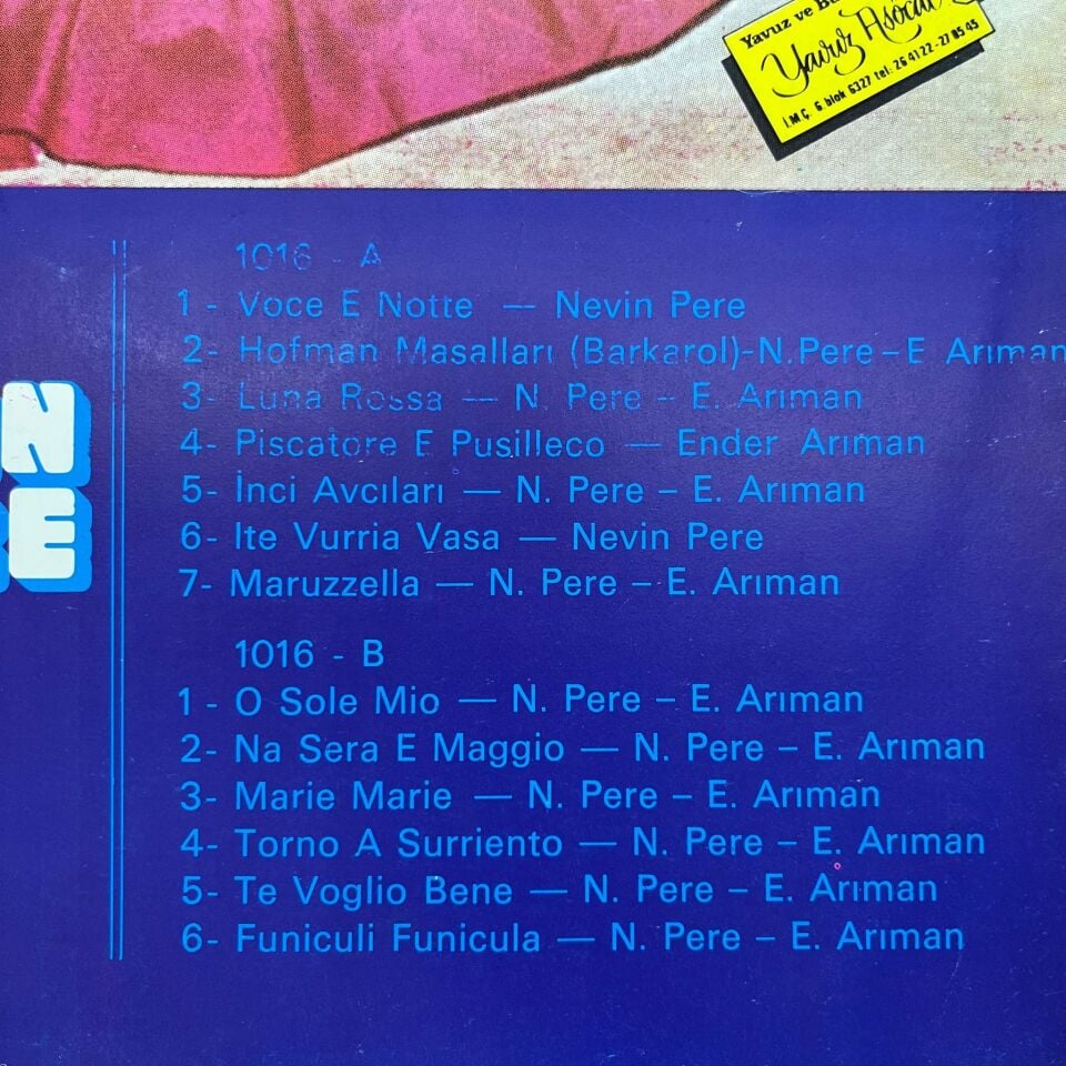 Nevin Pere / Ender Arıman – Nevin Pere / Ender Arıman