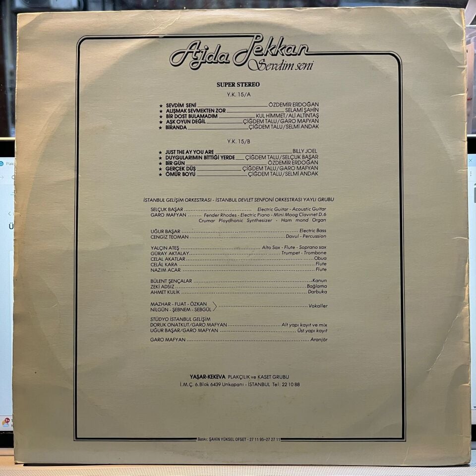 Ajda Pekkan – Sevdim Seni