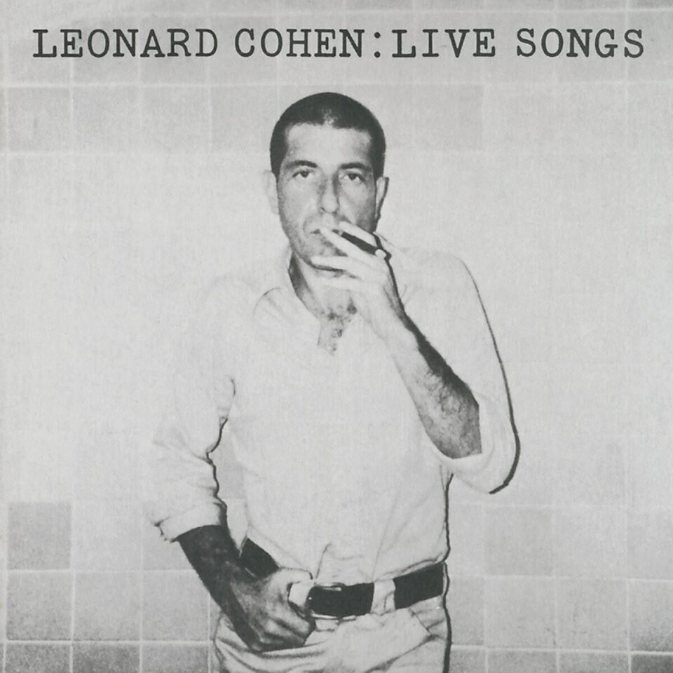 Leonard Cohen - Live Songs Plak