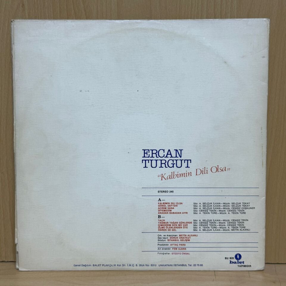 Ercan Turgut – Kalbimin Dili Olsa