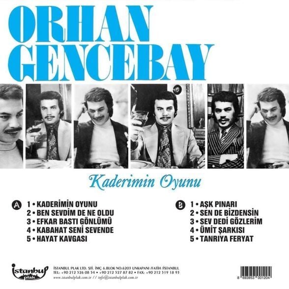 Orhan Gencebay - Kaderimin Oyunu Plak