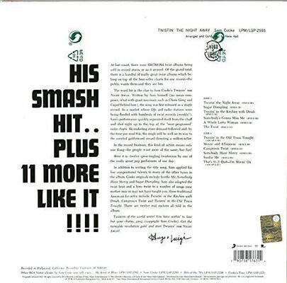 Sam Cooke – Twistin' The Night Away Plak