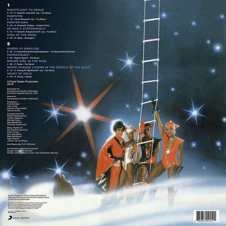 Boney M. – Nightflight To Venus Plak