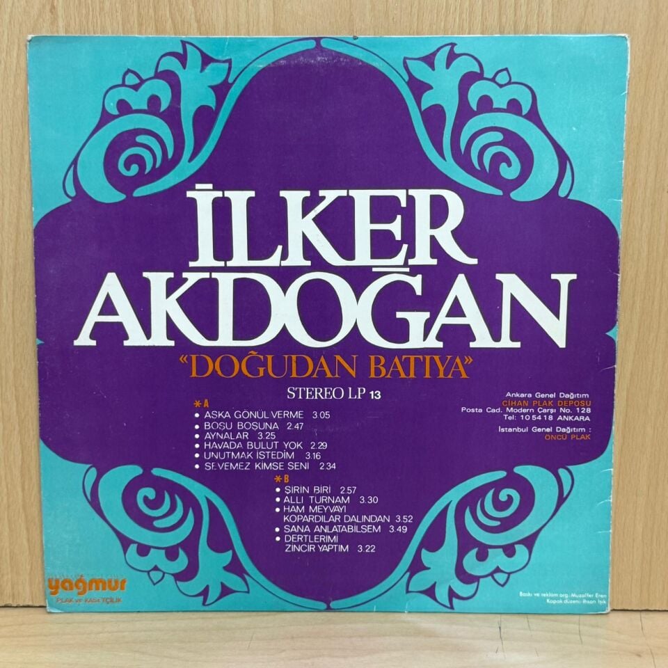 İlker Akdoğan – Doğudan Batıya