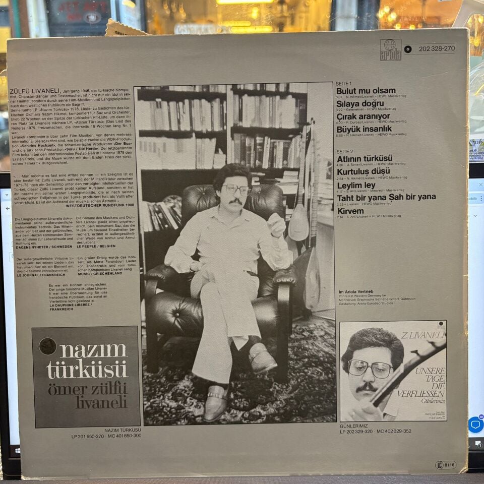 Z. Livaneli* – Das Lied Des Reiters - Atlının Türküsü