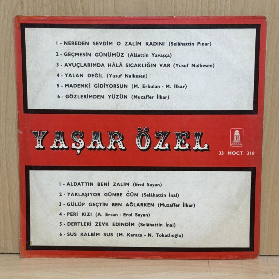 Yaşar Özel – Yaşar Özel