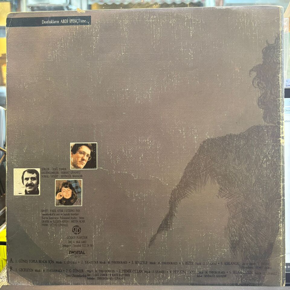 Zülfü Livaneli, Mikis Theodorakis – Güneş Topla Benim İçin