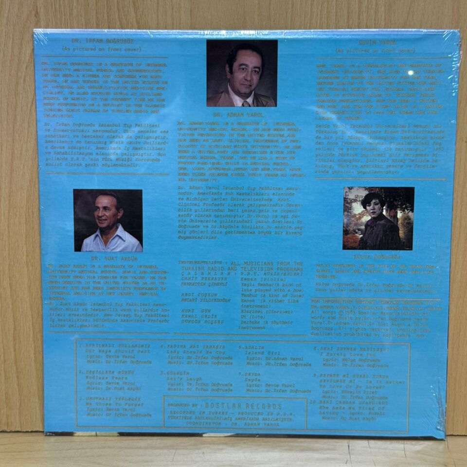 Irfan Doğrusöz, Sevim Varol – A Feast Of Turkish Music And Poetry
