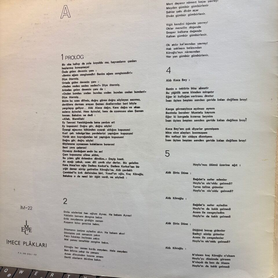 Ruhi Su – Köroğlu