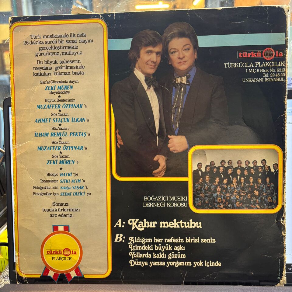 Zeki Müren – Özpınar'ın Pınarından Kahır Mektubu