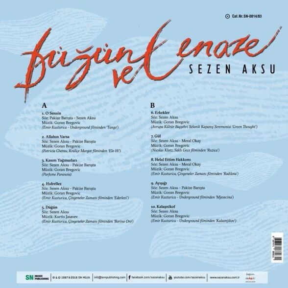 Sezen Aksu - Düğün ve Cenaze Plak