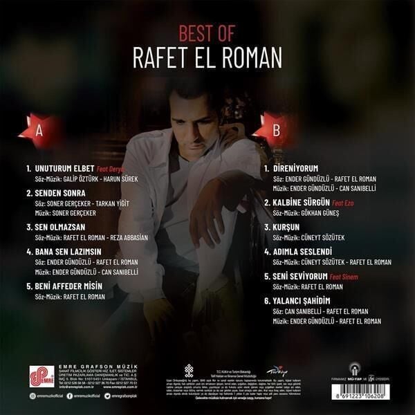 -Rafet Elroman - Best Of 33'lük Plak