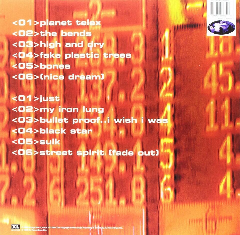 Radiohead - The Bends Plak