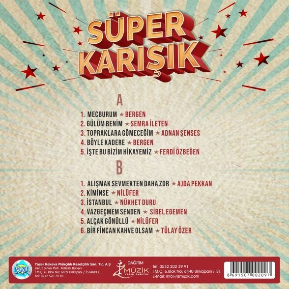 Süper Karışık - Plak