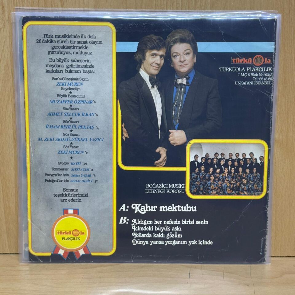 Zeki Müren – Özpınar'ın Pınarından Kahır Mektubu