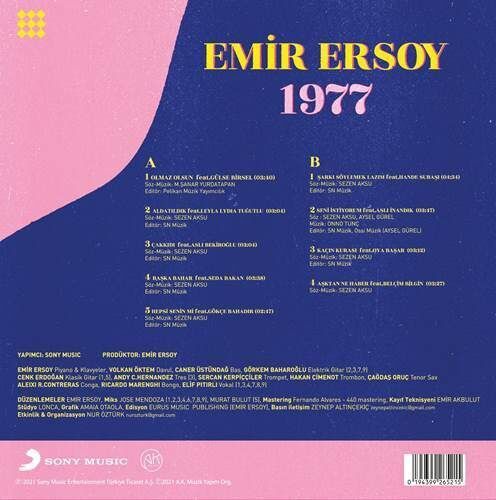 Emir Ersoy - 1977 Sezen'li Şarkılar Plak