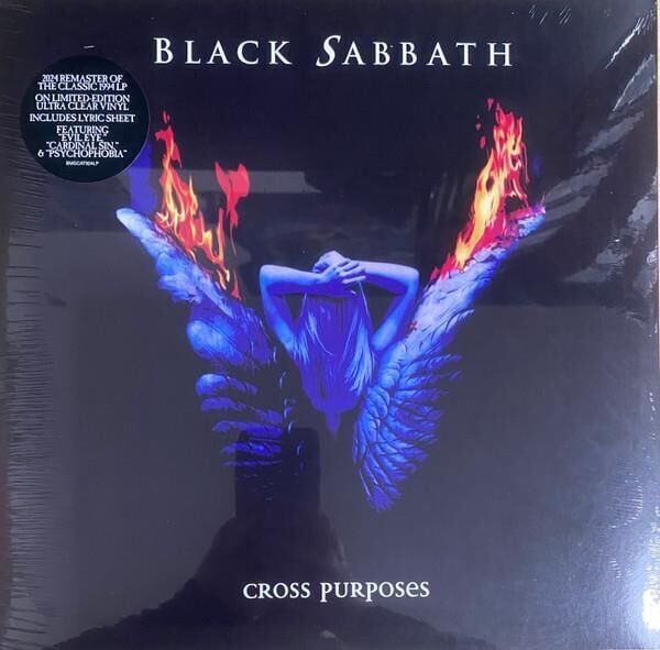 Black Sabbath - Cross Purposes Ultra Clear Plak