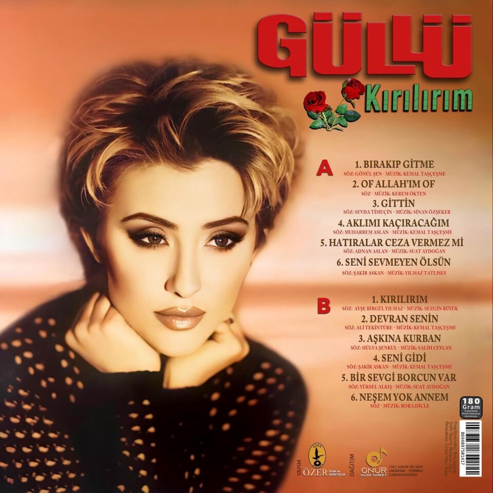 Güllü - Kırılırım Kırmızı Plak